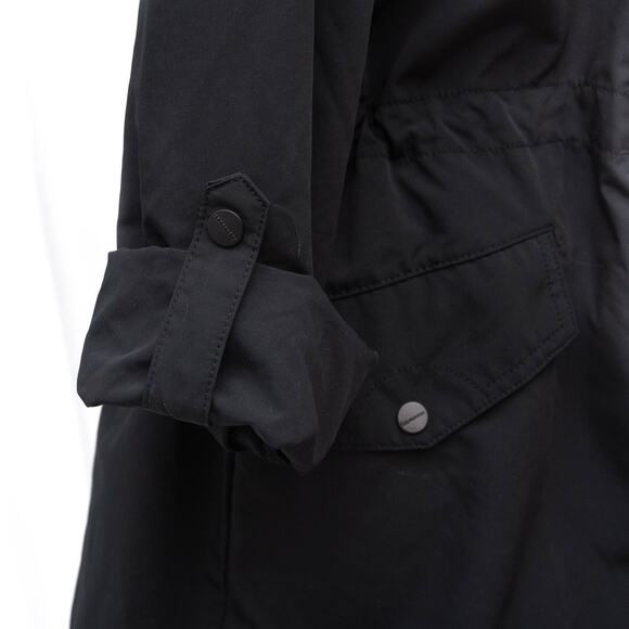Sanctuary Black Anorak Utility Rain Jacket Size Medium - Picture 7 of 11